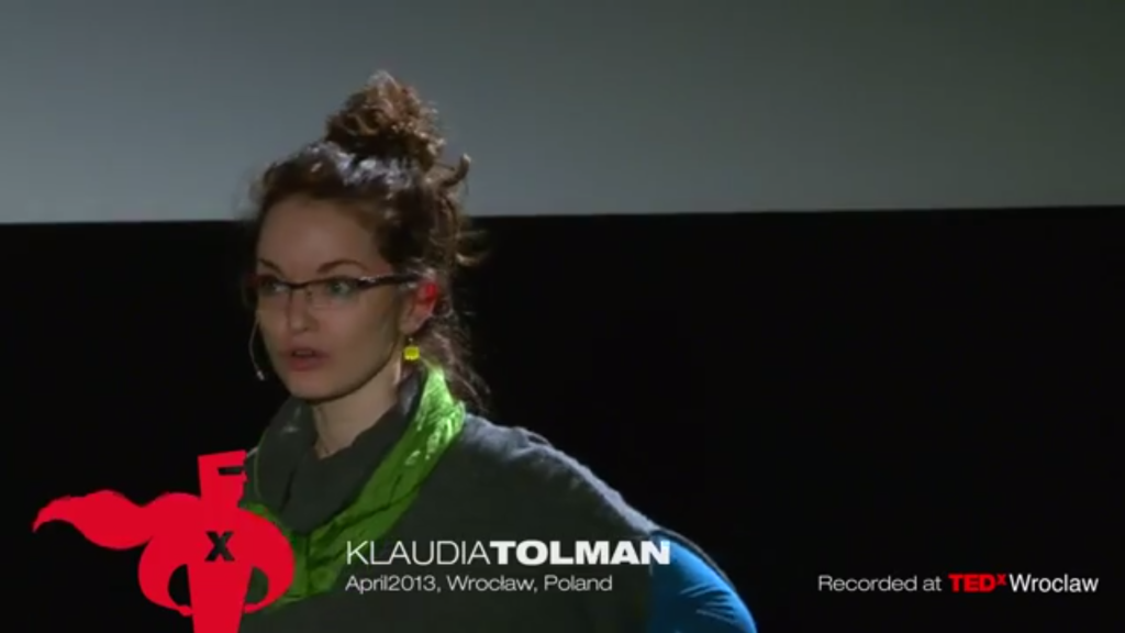 Klaudia Tolman on TEDxWroclaw