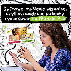 Nagranie: Cyfrowe myślenie wizualne, czyli sprawdzone patenty rysunkowe na iPadzie Pro