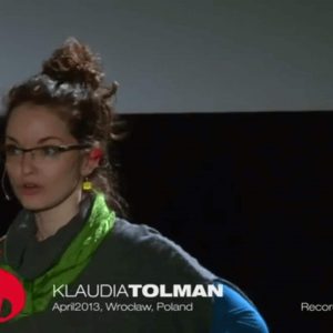 Klaudia-Tolman-on-TEDxWroclaw